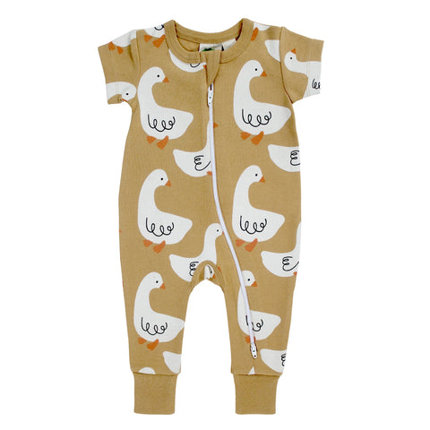 PARADE ROMPER SHORT SLEEVE-GOOSE