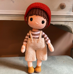 OVERALLS BOY DOLL