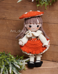 MUSHROOM GIRL DOLL