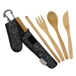 To-Go Ware PREMIUM REUSABLE BAMBOO UTENSIL SET