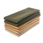 ORGANIC BRUSHED COTTON TOWELS-EARTH