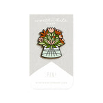 FLORAL BOUQUET ENAMEL PIN