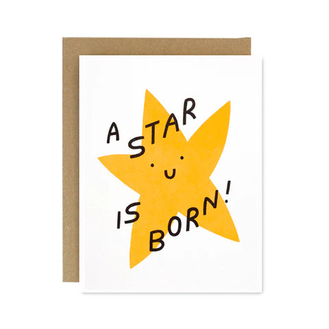 A STAR IS BORN CARD