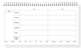 GREEN BOUQUET WEEKLY PLANNER