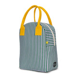 FLUF ZIPPER LUNCH-CANDY STRIPE GRASS