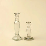 VERO GLASS CANDLESTICK