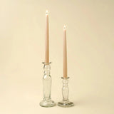VERO GLASS CANDLESTICK
