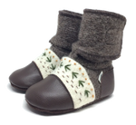 NOOKS CARMANAH EMBROIDERED WOOL BOOTIES