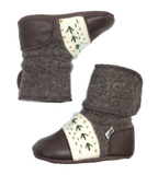 NOOKS CARMANAH EMBROIDERED WOOL BOOTIES