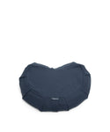 COTTON HALFMOON MEDITATION CUSHION-INK