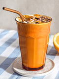 DURALEX 12OZ GLASS TUMBLER-6PK AMBER