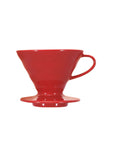 HARIO V60-02 CERAMIC DRIPPER-RED