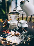 HARIO V60-02 CERAMIC DRIPPER-WHITE