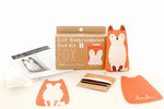 DIY EMBROIDERED DOLL KIT/FOX