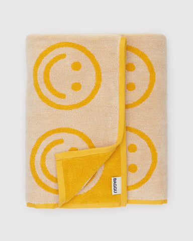 BAGGU BATH TOWEL-HAPPY MARIGOLD
