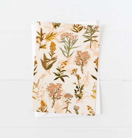 SABLE ISLAND FLOWERS CARD