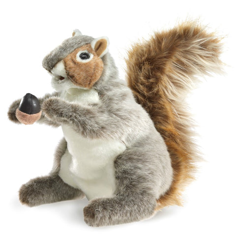 GREY SQUIRREL PUPPET