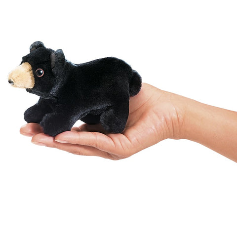 BLACK BEAR MINI PUPPET