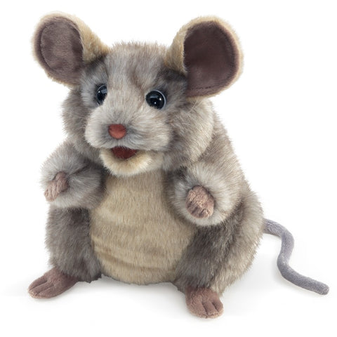 GREY MOUSE PUPPET