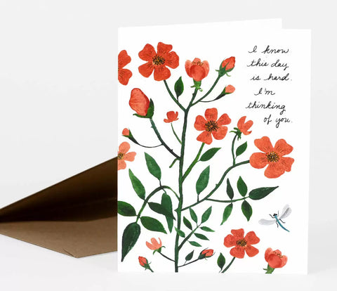 I KNOW THIS DAY IS HARD CARD