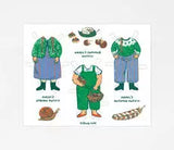 LITTLE WITCH HAZEL PAPER DOLLS