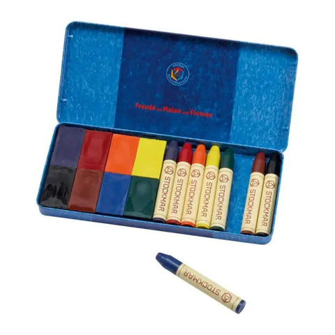 STOCKMAR WAX CRAYON COMBO SET