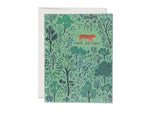 ORANGE TIGER BIRTHDAY CARD