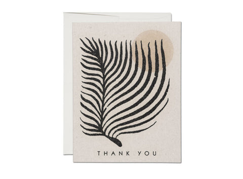 PALM SUN THANK YOU CARD