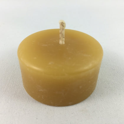 BEESWAX TEA LIGHT (NO CUP)