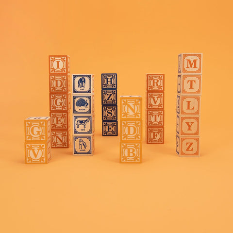 UNCLE GOOSE DUTCH ALPHABET BLOCKS