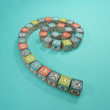 UNCLE GOOSE POLISH ALPHABET BLOCKS