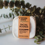 ORGANIC FACIAL ROUNDS WITH LAUNDRY BAG