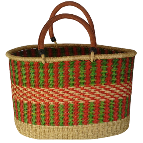 FAIR TRADE HEAVY DUTY OVAL BASKET