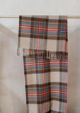 LAMBSWOOL OVERSIZED SCARF STEWART DRESS ANTIQUE TARTAN